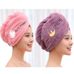Microfiber Hair Bathroom Turban Towels for Women