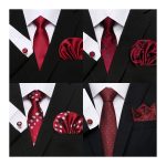 Jacquard Fashion Brand Tie Cufflink Set Necktie