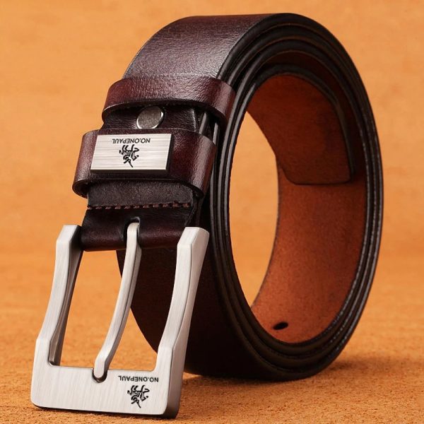 Genuine Leather High Quality Buckle Belts For Men