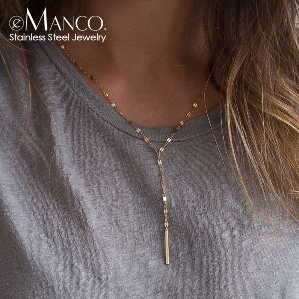 eManco Luxury pendant Choker Necklace for women