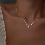 Stainless Steel Gold Color Necklace for Women