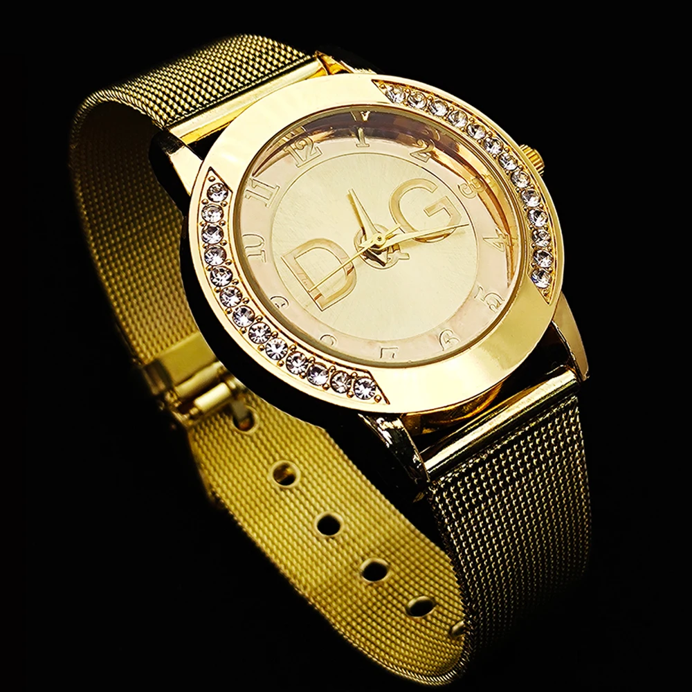 European Fashion Watch Women Luxury Brand DQG Quartz Watch