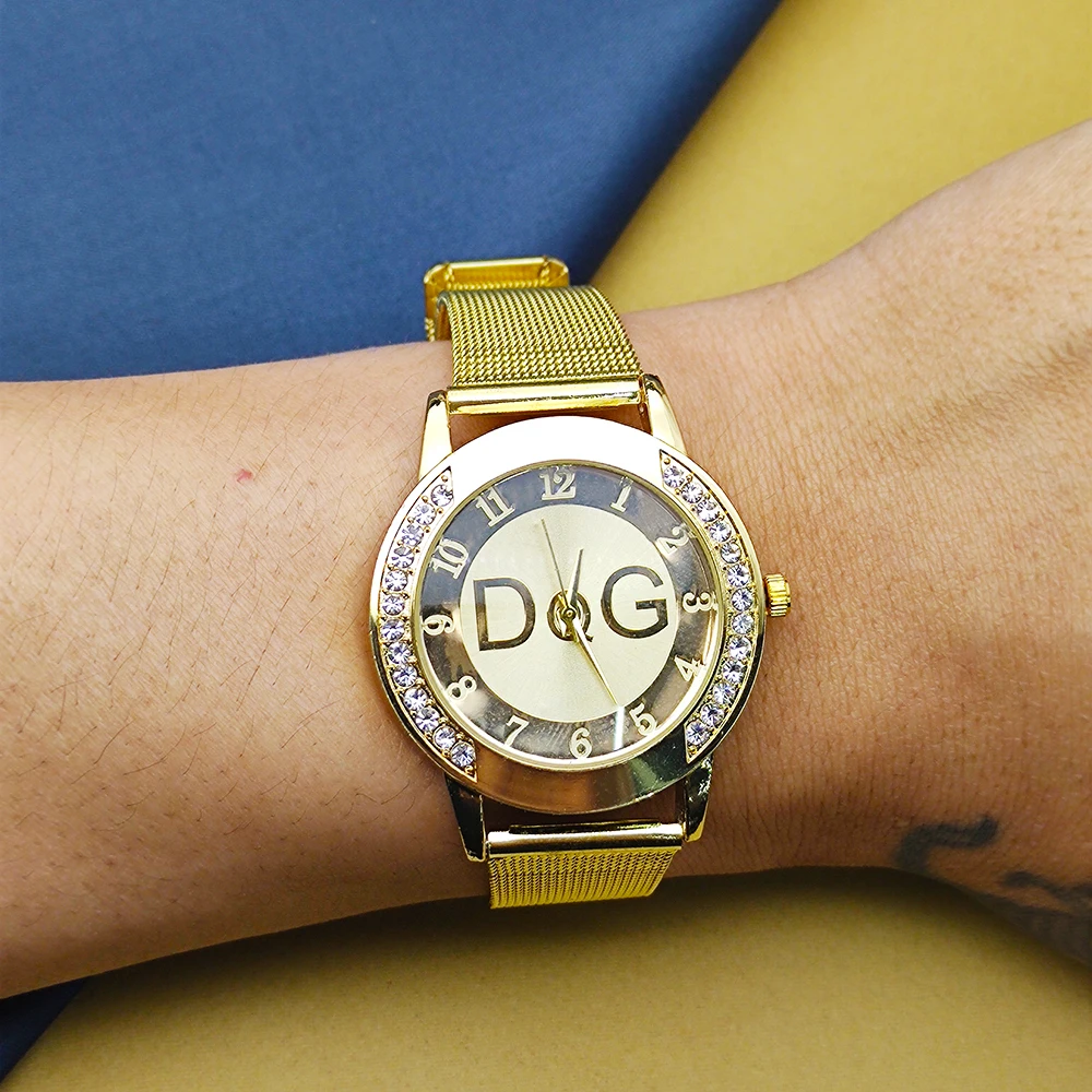 European Fashion Watch Women Luxury Brand DQG Quartz Watch