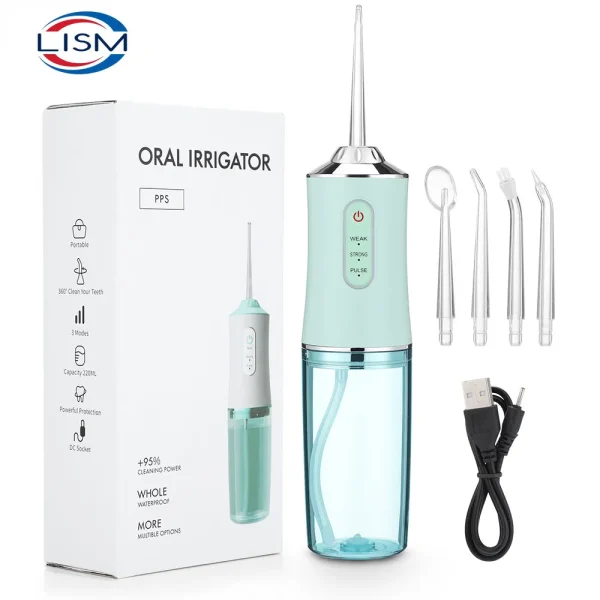 Portable Oral Irrigator Dental Water Flosser