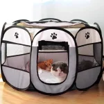 Foldable Pet Shelter Octagonal Tent Kennel