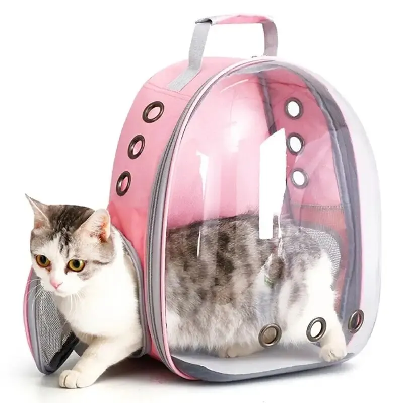 Cat Pet Carrier Backpack Transparent Capsule Bubble Breathable Carrier