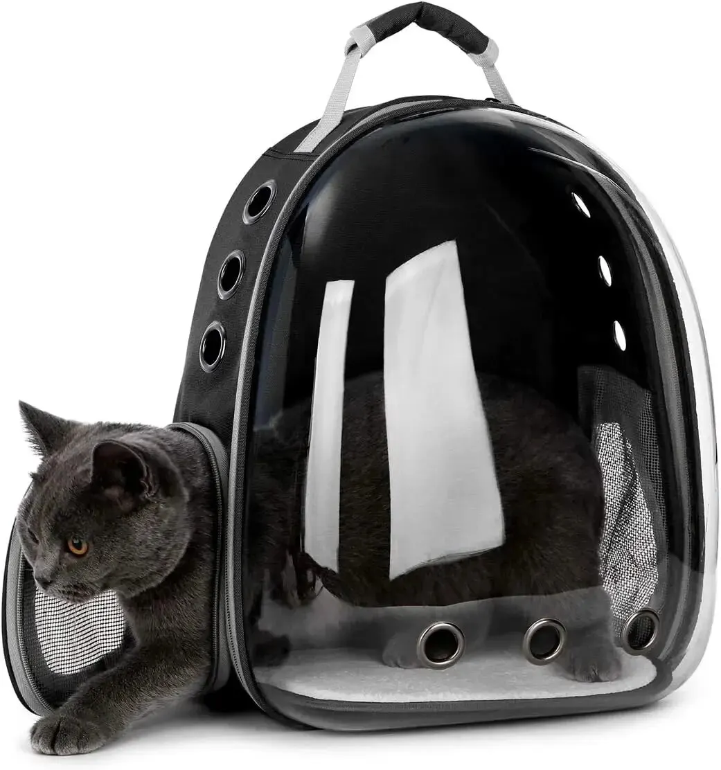 Cat Pet Carrier Backpack Transparent Capsule Bubble Breathable Carrier