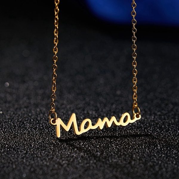 Vintage Mama Letters Necklace For Women