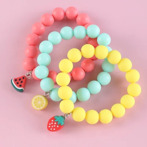 Makersland Cute Soft Clay Beads Bracelets For Children