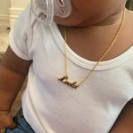 Custom Baby Mother Kids Personalized Necklace For Women
