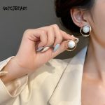 2024 Irregular Pearl Earrings Jewelry for Women