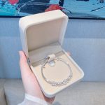New Korean Fashion Sterling Silver beads Bangles for women