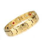1pcs Gold color Universal Style Bracelet for Men Women