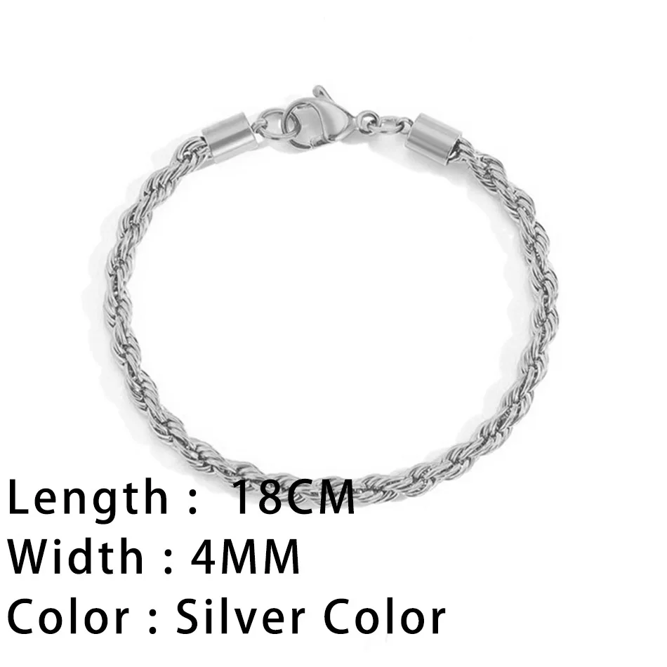 Twist Chain-4MM-18CM