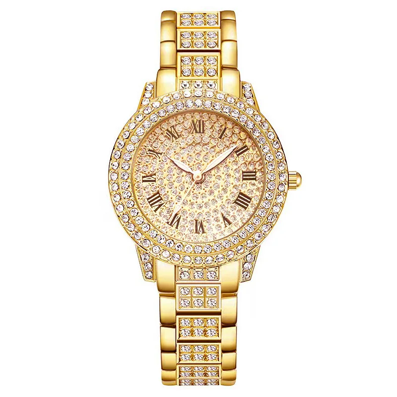 Gold single watch02