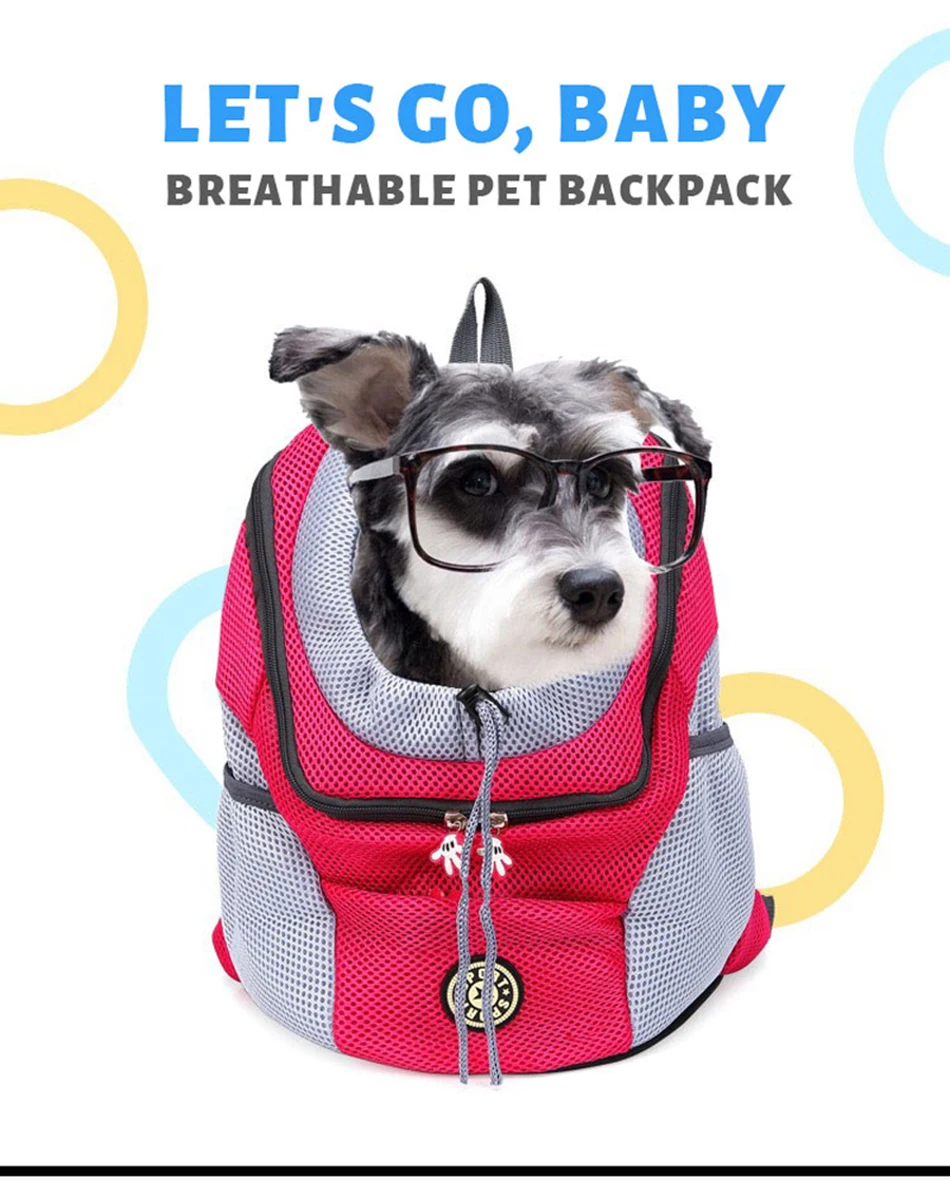 Portable Travel Pet Dog Carrier Bag Backpack