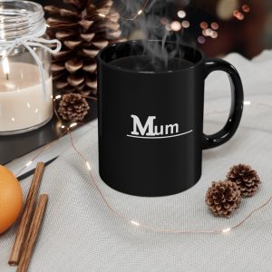 Mum 11oz Black Mug - Mixed Selection Gift