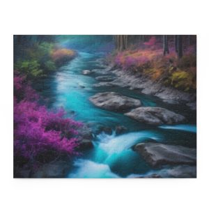 Personalized Family River Jigsaw Puzzle MSG UK