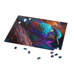 Personalized Family Sparrow Jigsaw Puzzle