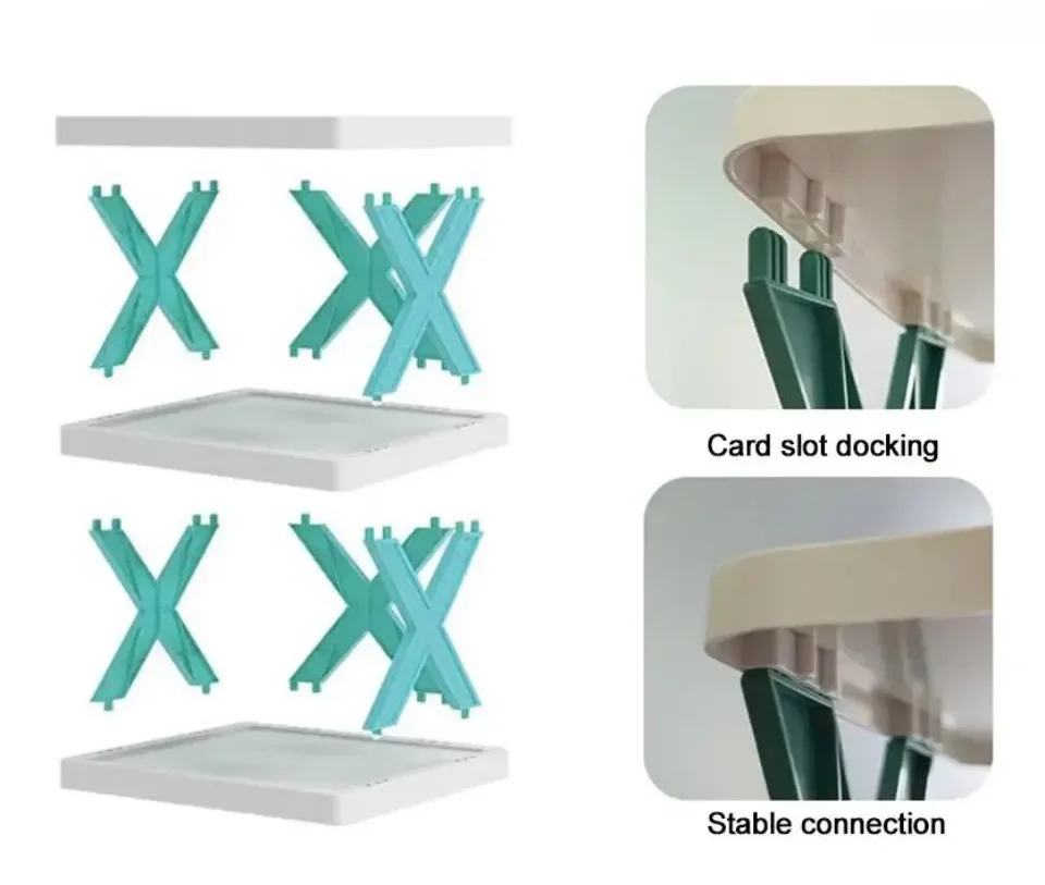 Shoe Storage Organizer Detachable Racks Cabinet