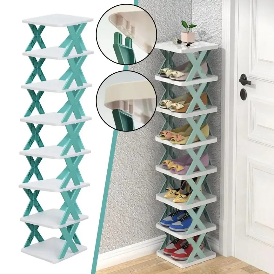 Shoe Storage Organizer Detachable Racks Cabinet