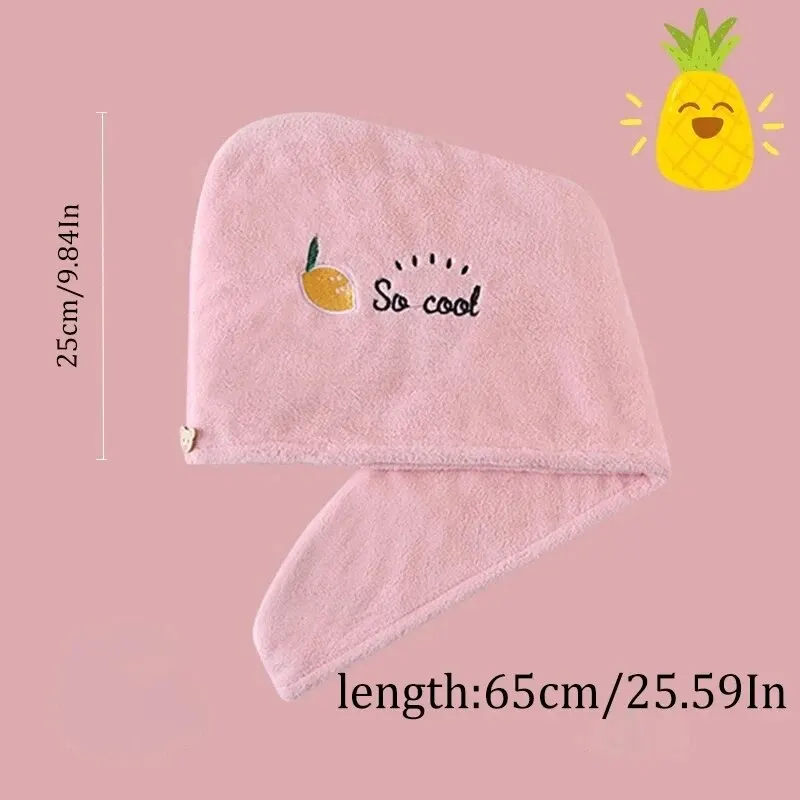 Super Absorbent Soft Bathroom Women Head Towels