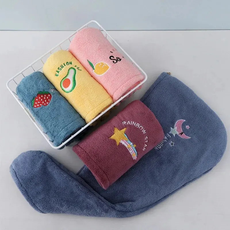 Super Absorbent Soft Bathroom Women Head Towels