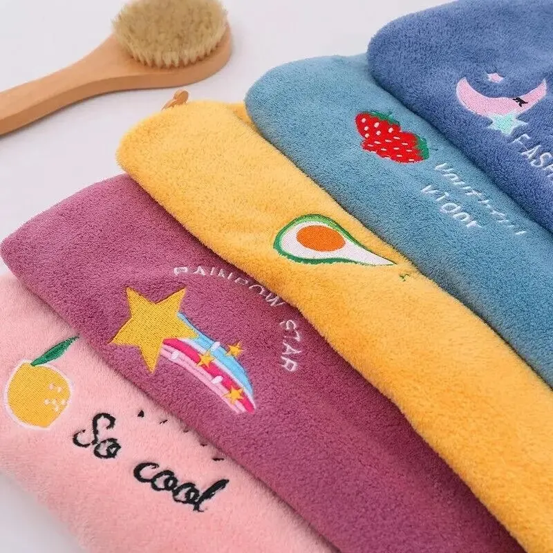 Super Absorbent Soft Bathroom Women Head Towels