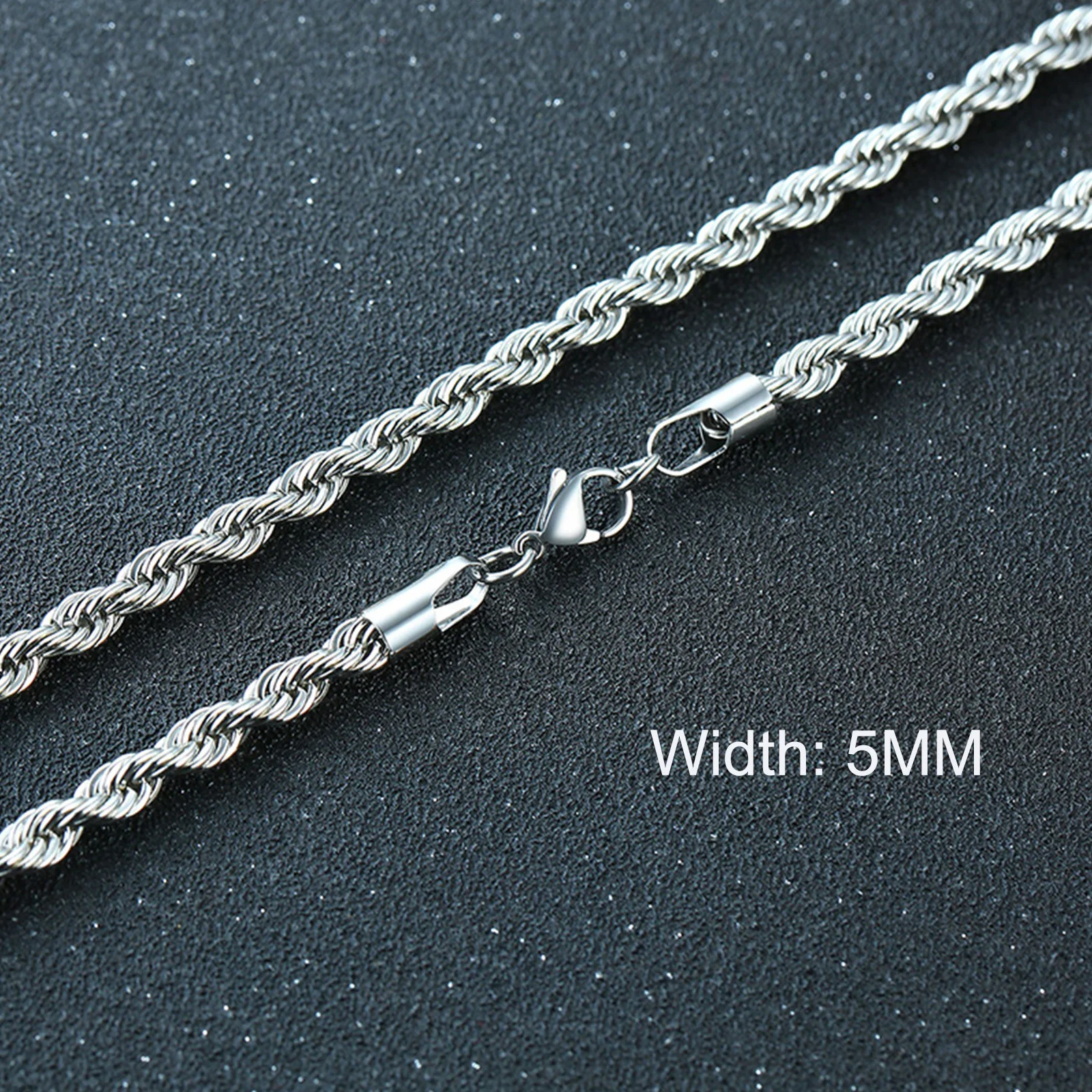 5mm Silver Rope