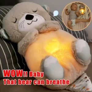 Baby Breath Baby Bear Soothes Otter Plush Toy Doll Gift