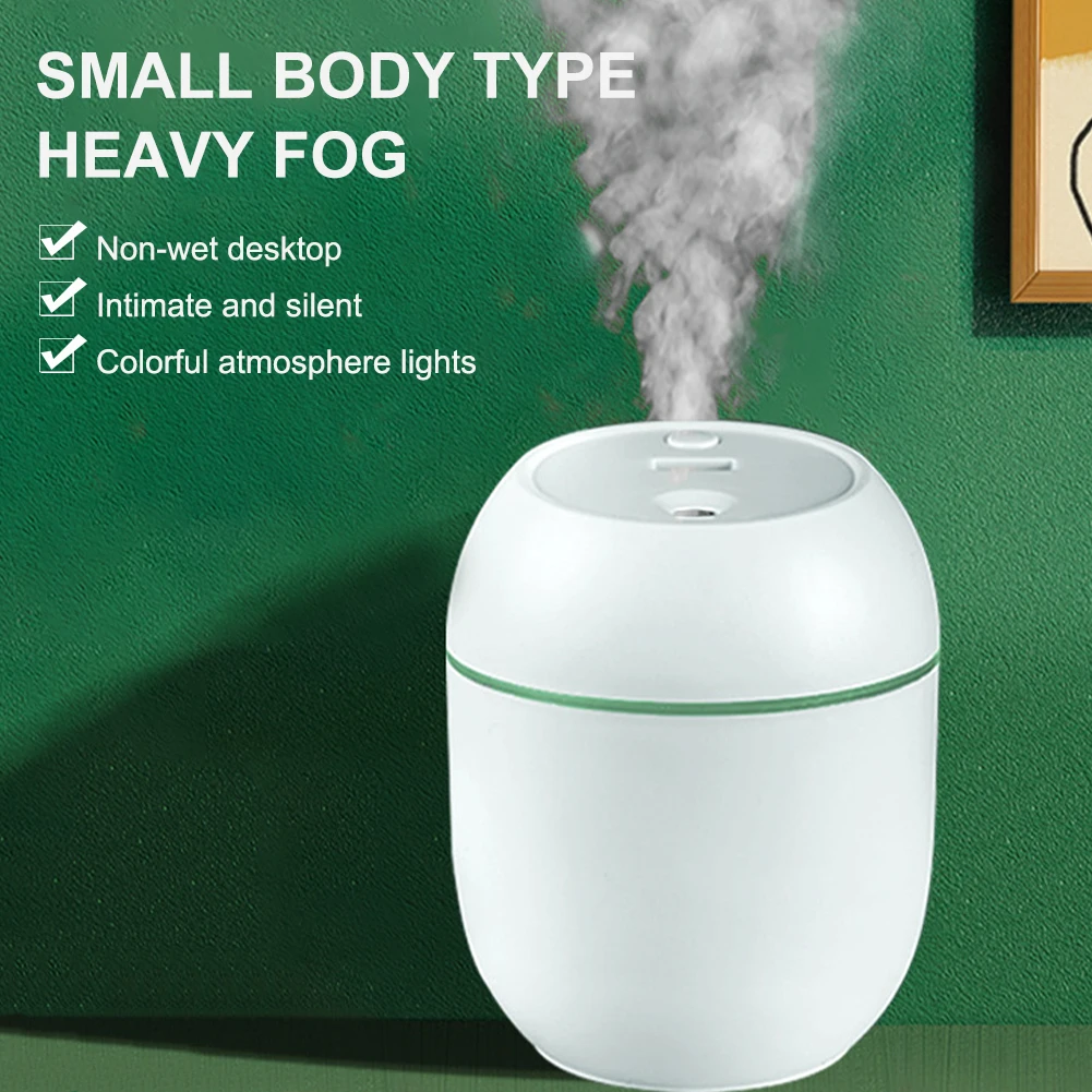 250ML USB Portable Air Humidifier Essential Oil Diffuser