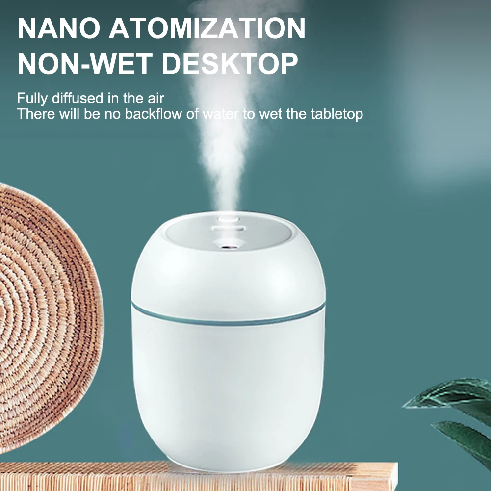 250ML USB Portable Air Humidifier Essential Oil Diffuser