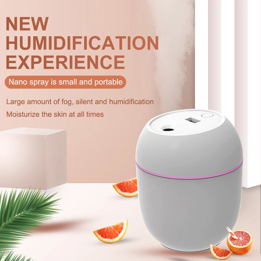 250ML USB Portable Air Humidifier Essential Oil Diffuser