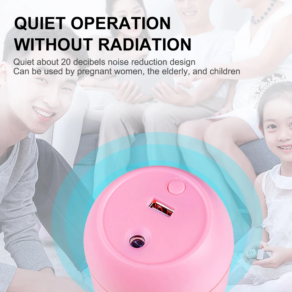 250ML USB Portable Air Humidifier Essential Oil Diffuser