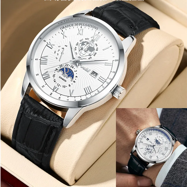 Top Luxury Sport Men's Waterproof Wristwatch