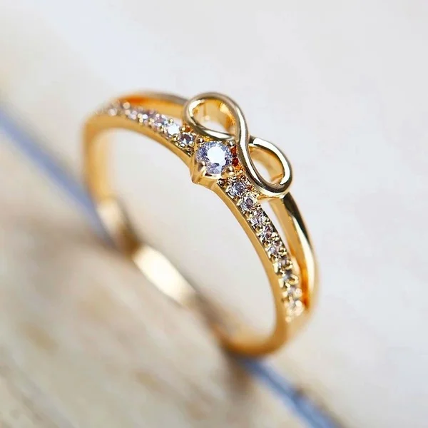 Infinite Love Engagement Wedding Ring for Women