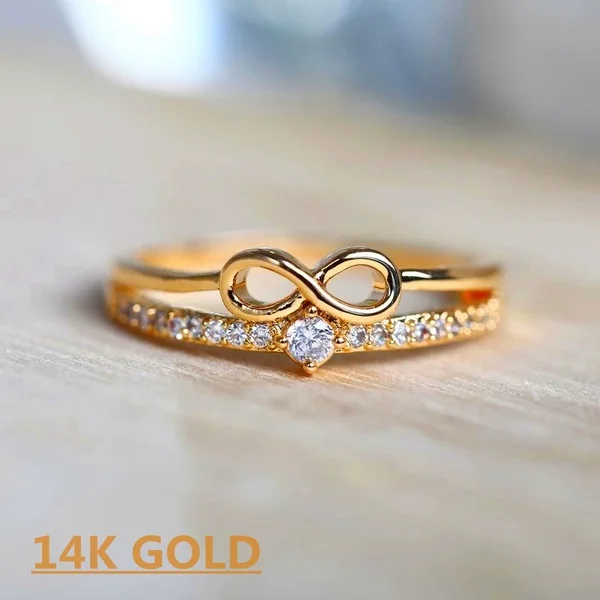 Infinite Love Engagement Wedding Ring for Women