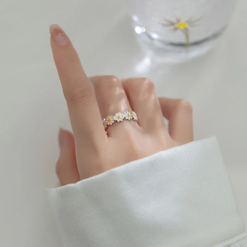 Korean Style Adjustable Opening Finger Ring for Wife