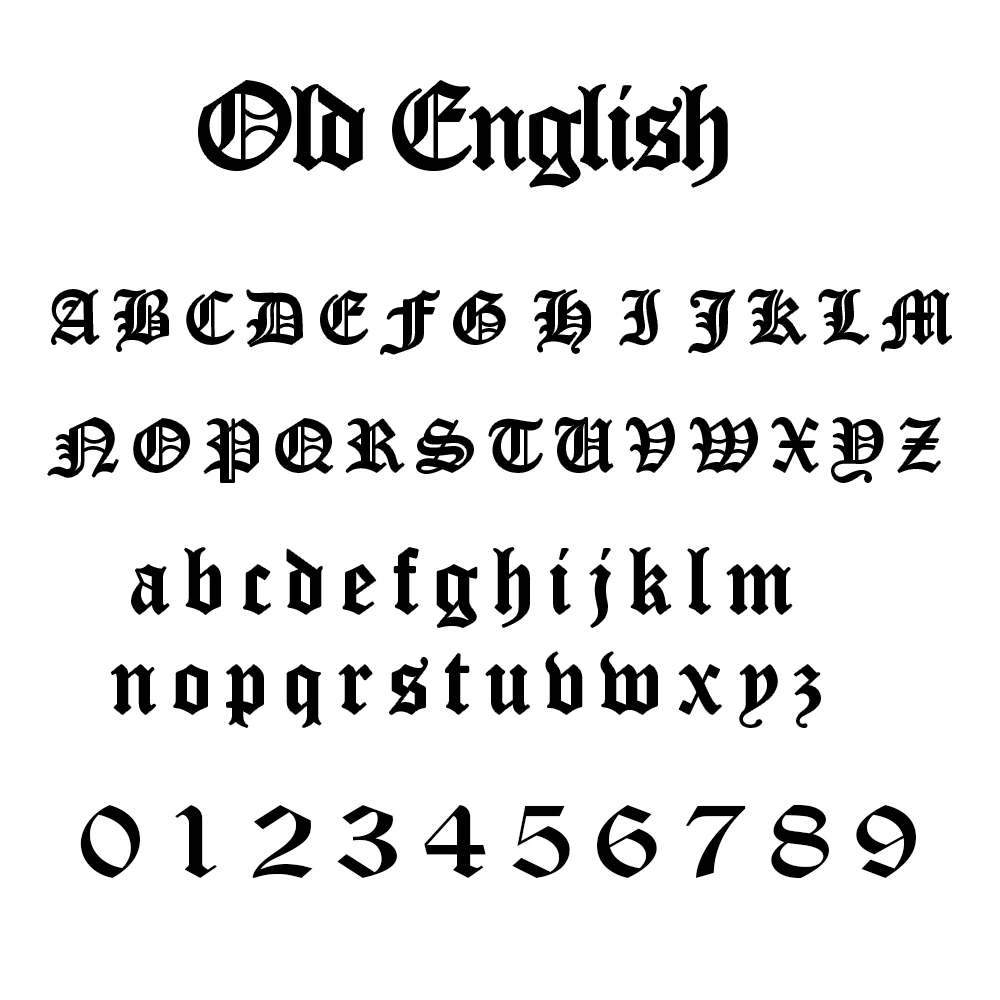 old english font