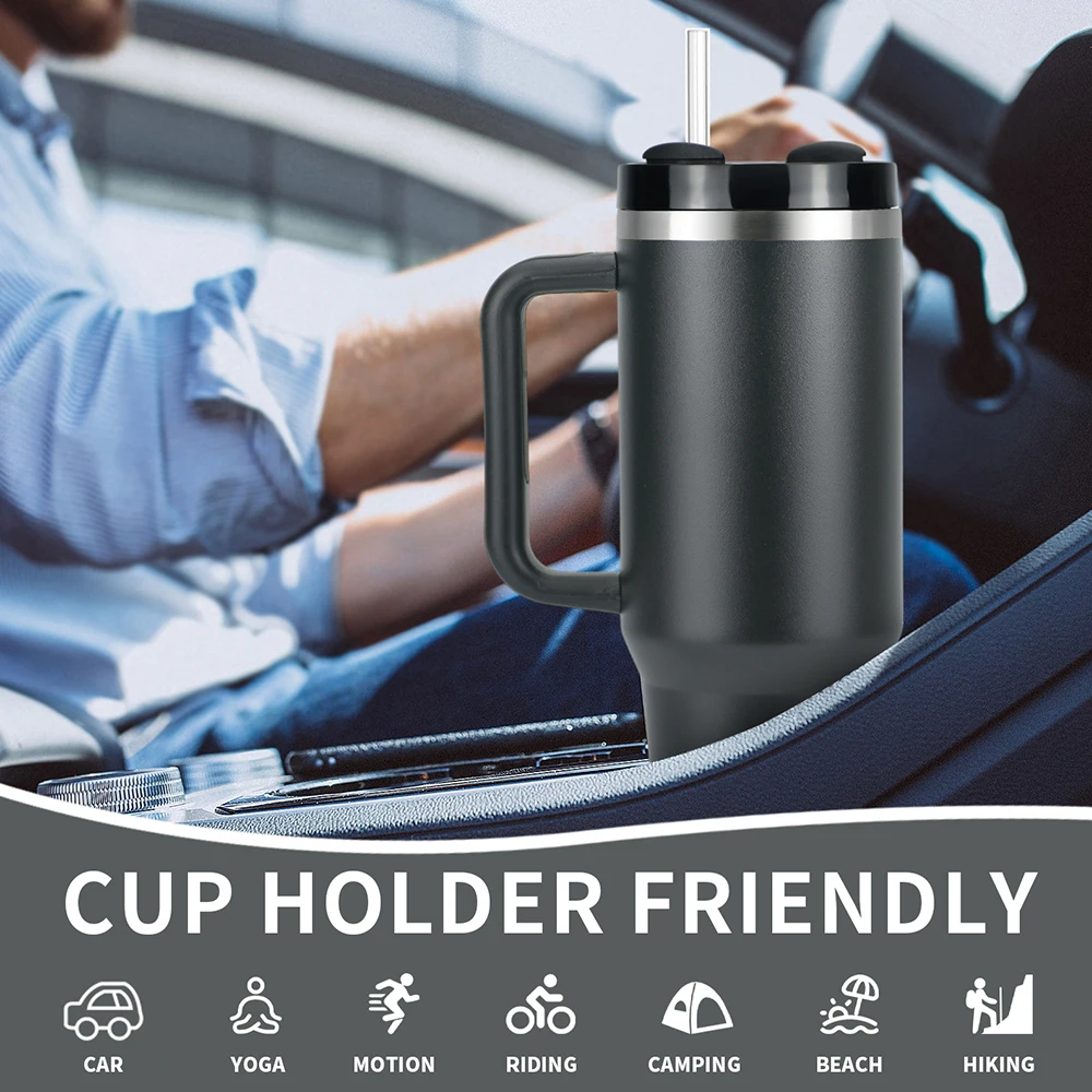 Tumbler Thermos 40z Bottle Stainless Steel Insulation Coffee Cup