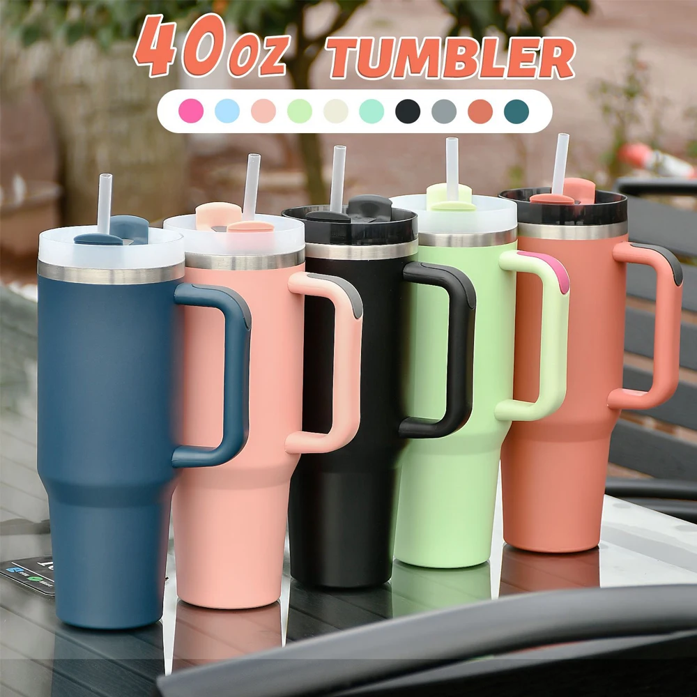 Stainless Steel Tumbler Thermos Bottle Coffee Cup