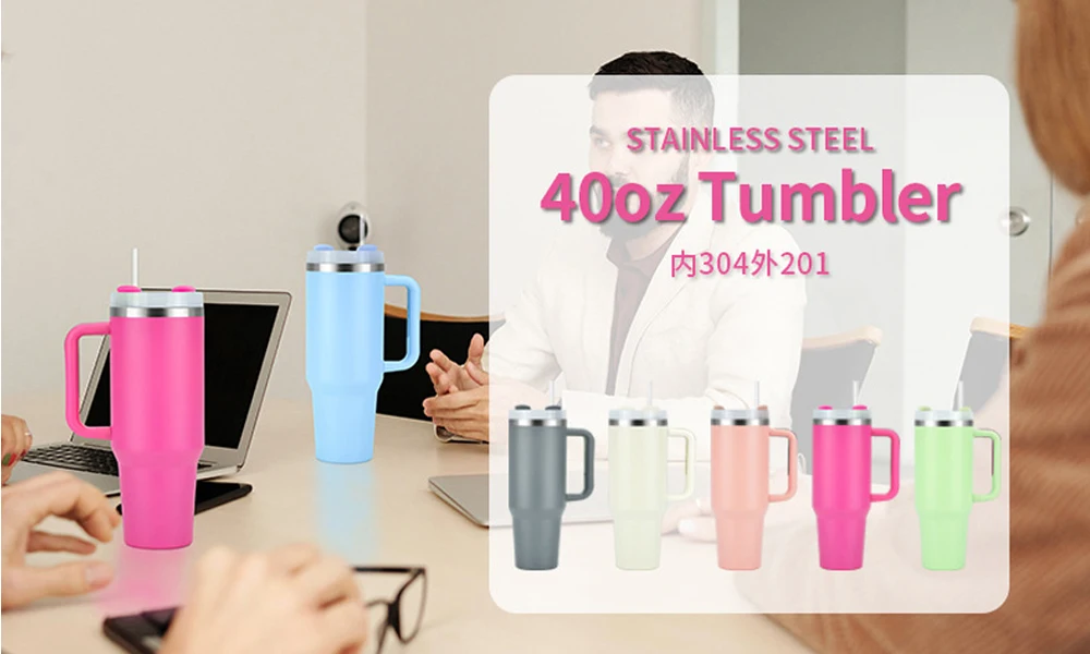 Stainless Steel Tumbler Thermos Bottle Coffee Cup