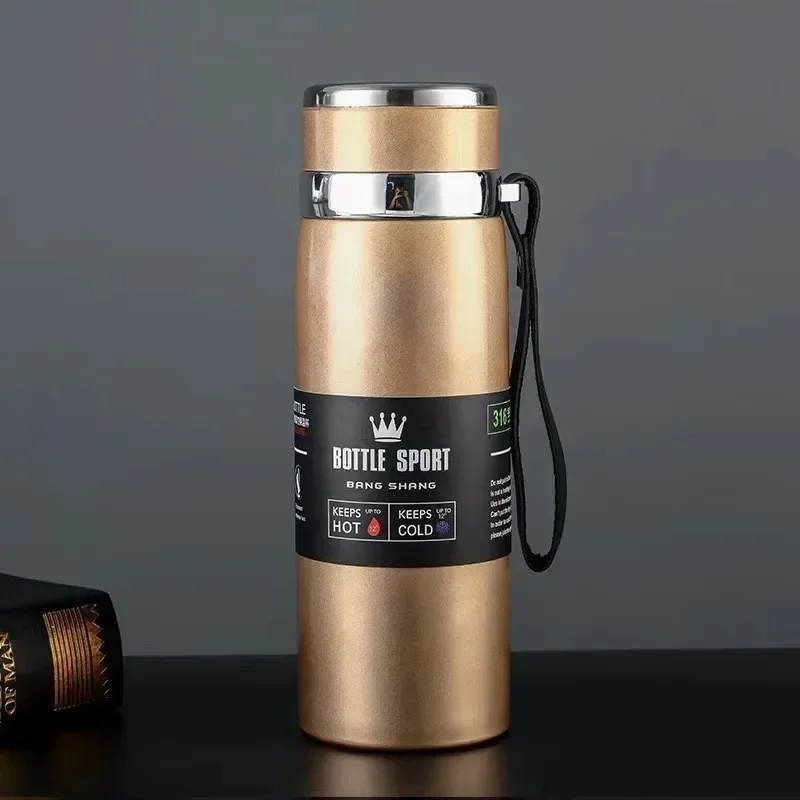 1L Thermal Water Bottle Keep Cold and Hot Water Bottle Thermos for Water