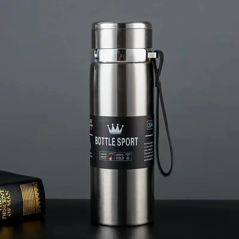 1L Thermal Water Bottle Keep Cold and Hot Water Bottle Thermos for Water