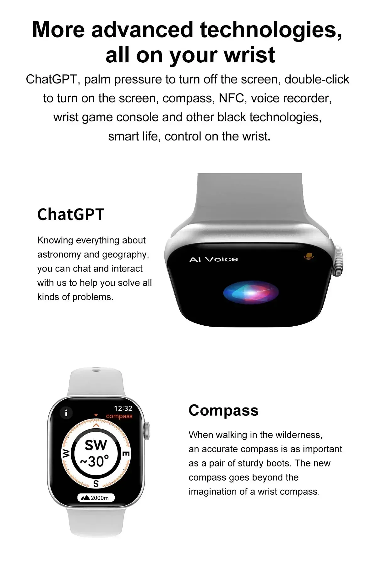 Apple DT 10 AMOLED Bluetooth Call Waterproof Smartwatch