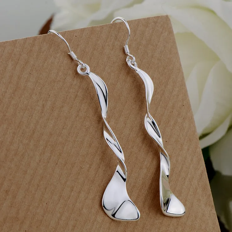 Sterling Silver New Earrings Hearts For Women