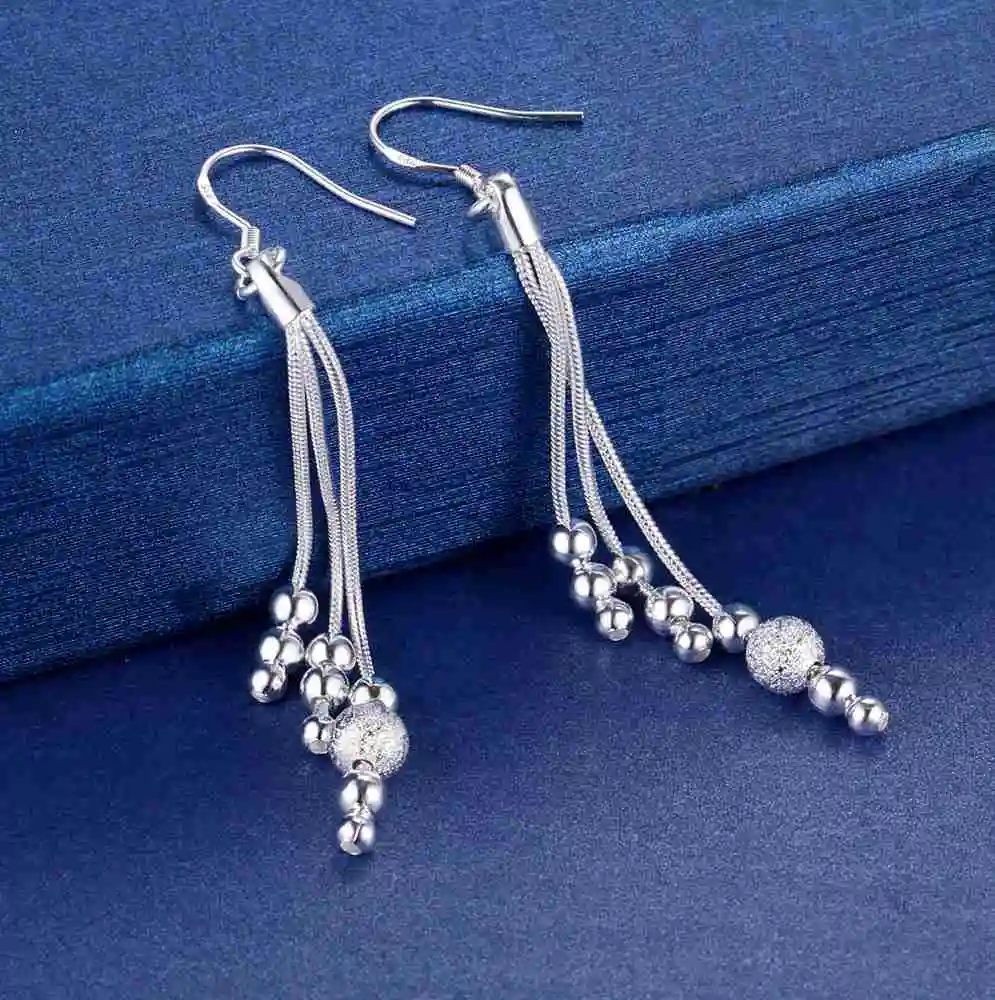 Sterling Silver New Earrings Hearts For Women