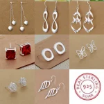 Sterling Silver New Hearts Earrings For Women