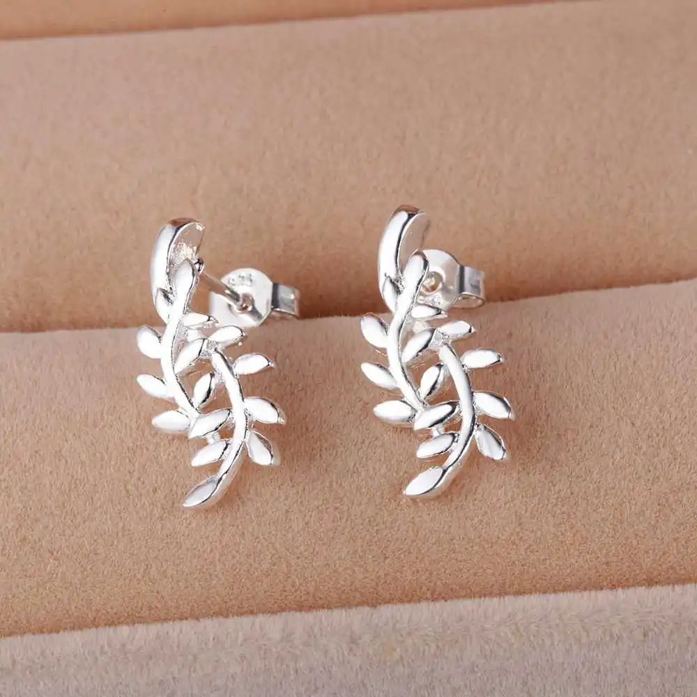 Sterling Silver New Earrings Hearts For Women