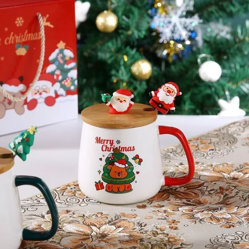 Ceramic mug Christmas gift with box